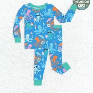 NWT Little Sleepies Octopus Party | 7/8 Y Limited Edition Print